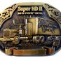 Vintage Super HD II Motor Oil Belt Buckle by RKO San Antonio, Texas