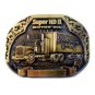 Vintage Super HD II Motor Oil Belt Buckle by RKO San Antonio, Texas