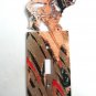 Bear Single Light Switch Cover Plate by Steel Images Made in USA 51315