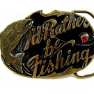 Vintage Lions International Belt Buckle #102213