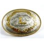 Western Cowboy Mexican Silver Tone Initial / Letter L Belt Buckle 10312013