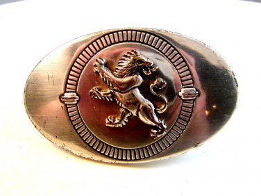 Vintage Lion w/ Tongue Stuck Out Belt Buckle Lowenbrau or just A Smartelick Lion