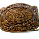 Vintage 1876 - 1976 Colorado Centennial Belt Buckle by C.D.C.