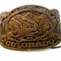 Vintage 1876 - 1976 Colorado Centennial Belt Buckle by C.D.C.