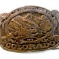 Vintage 1876 - 1976 Colorado Centennial Belt Buckle by C.D.C.