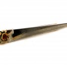 Vintage Silvertone Hand Saw Tie Clasp by Swank