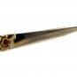 Vintage Silvertone Hand Saw Tie Clasp by Swank