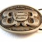1990 Basically Buckles The Original Buckle Collection Magazine Solid Bronze Belt
