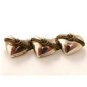 Mexican Taxco Sterling Silver Hearts Knots Brooch