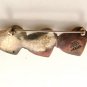 Mexican Taxco Sterling Silver Hearts Knots Brooch