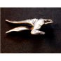 Danecraft Sterling Silver Goose Or Duck In Flight Brooch