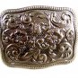 Cowboys Western Silvertone Fancy Belt Buckle 5214