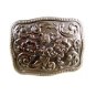 Cowboys Western Silvertone Fancy Belt Buckle 5214