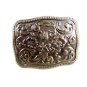 Cowboys Western Silvertone Fancy Belt Buckle 5214