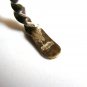 Signed & Dated Native American Sterling Silver Cuff Bracelet