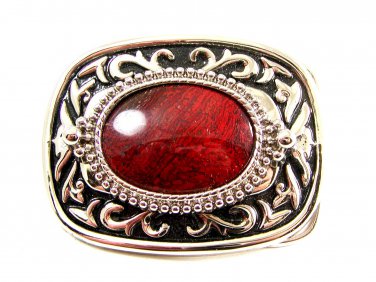 Cowgirl Western Red Agate Belt Buckle 4102014