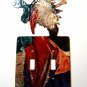 Moose Double Light Switch Cover Plate by LaZart 02161511111T