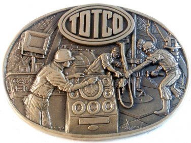 1982 Limited Edition Totco Belt Buckle by Award Design Medals