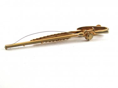 Vintage Fly Fishing Reel Tie Clasp by Hickok USA