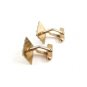 Goldtone Cufflinks No. 4 04212014 by Swank
