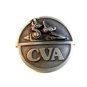 1978 Connecticut Valley Arms CVA Pewter Belt Buckle Made in U.S.A.