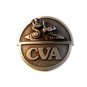 1978 Connecticut Valley Arms CVA Pewter Belt Buckle Made in U.S.A.