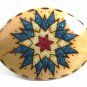 Vintage Southwest Stars Within Stars Handmade Belt Buckle By NOTA 121614