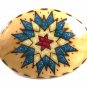 Vintage Southwest Stars Within Stars Handmade Belt Buckle By NOTA 121614