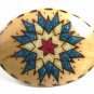 Vintage Southwest Stars Within Stars Handmade Belt Buckle By NOTA 121614