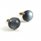 Anson Goldtone & Gray Cufflinks 1106201hjh