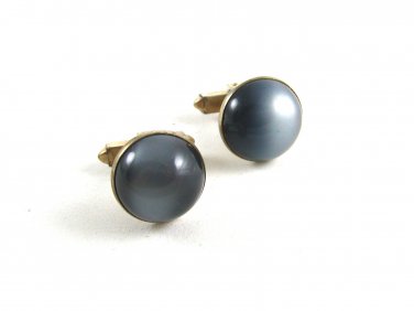 Anson Goldtone & Gray Cufflinks 1106201hjh