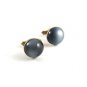 Anson Goldtone & Gray Cufflinks 1106201hjh