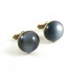 Anson Goldtone & Gray Cufflinks 1106201hjh