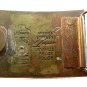 American Express Co. Safety Dispatch St. Louis Belt Buckle