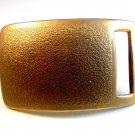Large Military Re-enactment ? Gold / Brass Tone Belt Buckle