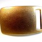 Large Military Re-enactment ? Gold / Brass Tone Belt Buckle