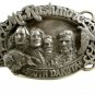 1985 Siskiyou Mt. Rushmore South Dakota Belt Buckle 10242013