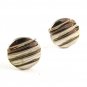 Unmarked Silvertone Round Cufflinks 11062013fb