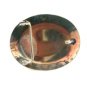 Handcrafted American Eagle 3 Nickles Coral & Turquoise Belt Buckle US