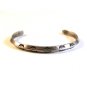 Hand Hammered Sterling Silver Cuff Bracelet