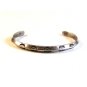 Hand Hammered Sterling Silver Cuff Bracelet