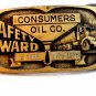 Vintage Consumers Oil Co. Safety Award 1976 - 1978 Safety Award Belt Buckle