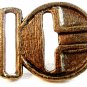 Vintage Very Odd Looking Letter ? E ? Celtic Gothic Belt Buckle