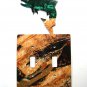Shark Jaws Double Light Switch Cover Plate by Steel Images USA 030315BB
