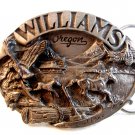 1985 Siskiyou Williams Oregon Belt Buckle