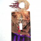 Man In Moon Windy Single Light Switch Cover Plate by Steel Images USA 6215w