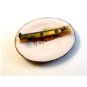 Vintage Hand Painted Porcelain Brooch Signed Hutchins ??????