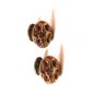 Victorian Edwardian Gold Tone w/ Rhinestone ? SE CO ??? Cufflinks