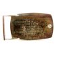 American Revolution Bicentennial Silver Tone Belt Buckle by Lee