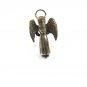 Sterling Silver Angel With Harp Charm  / Pendant 8714